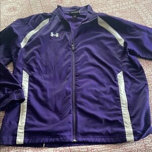 Under Armour Purple and White Jacket